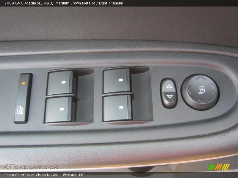 Medium Brown Metallic / Light Titanium 2009 GMC Acadia SLE AWD