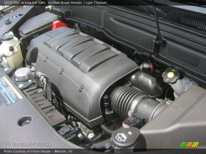 Medium Brown Metallic / Light Titanium 2009 GMC Acadia SLE AWD