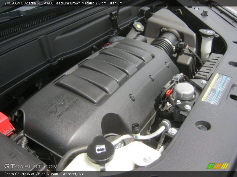 Medium Brown Metallic / Light Titanium 2009 GMC Acadia SLE AWD