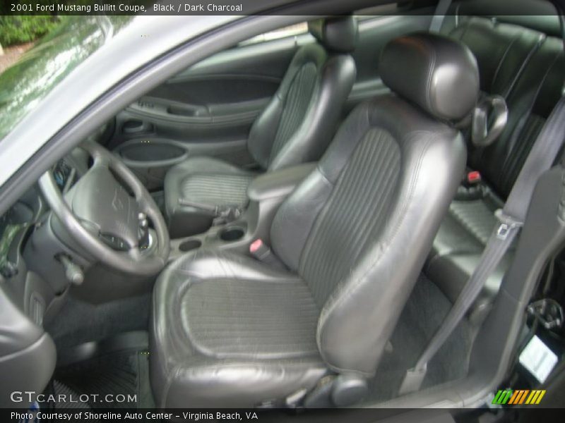  2001 Mustang Bullitt Coupe Dark Charcoal Interior