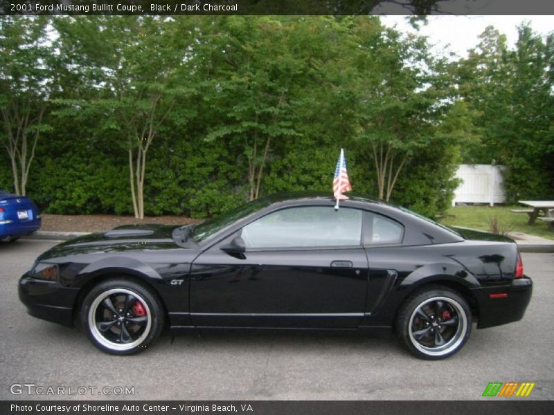 Black / Dark Charcoal 2001 Ford Mustang Bullitt Coupe