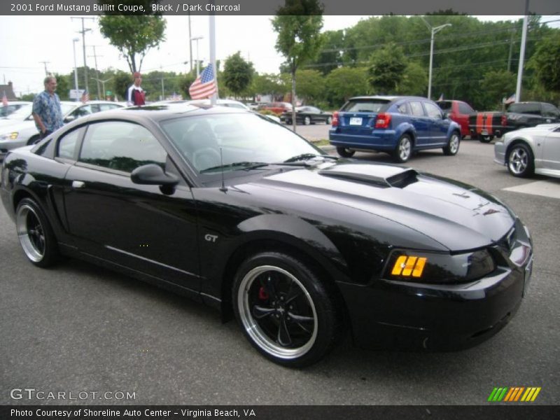 Black / Dark Charcoal 2001 Ford Mustang Bullitt Coupe
