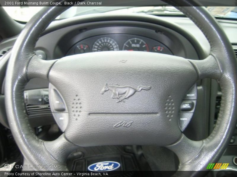 Black / Dark Charcoal 2001 Ford Mustang Bullitt Coupe