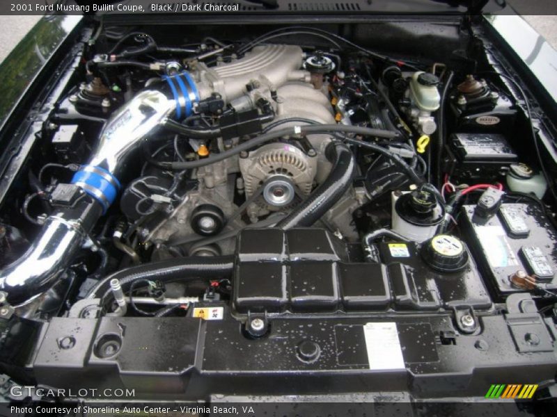 Black / Dark Charcoal 2001 Ford Mustang Bullitt Coupe