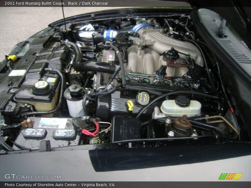 Black / Dark Charcoal 2001 Ford Mustang Bullitt Coupe