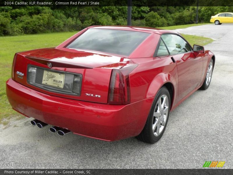 Crimson Red Pearl / Shale 2004 Cadillac XLR Roadster