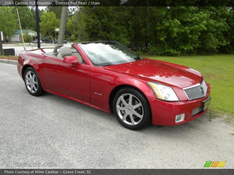 Crimson Red Pearl / Shale 2004 Cadillac XLR Roadster