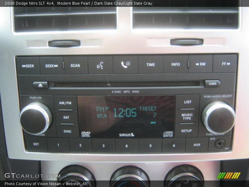 Modern Blue Pearl / Dark Slate Gray/Light Slate Gray 2008 Dodge Nitro SLT 4x4