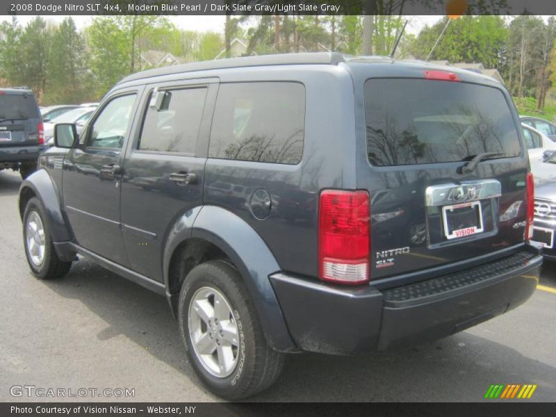 Modern Blue Pearl / Dark Slate Gray/Light Slate Gray 2008 Dodge Nitro SLT 4x4