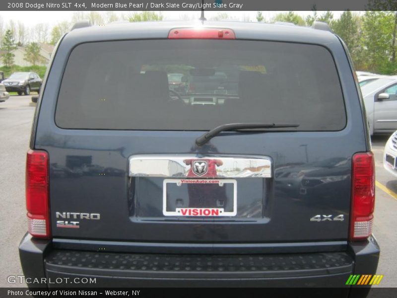Modern Blue Pearl / Dark Slate Gray/Light Slate Gray 2008 Dodge Nitro SLT 4x4