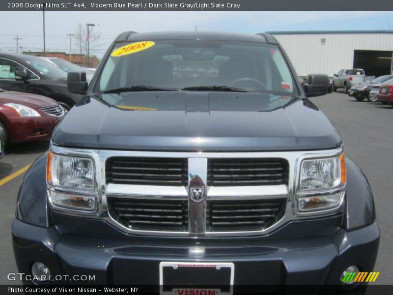 Modern Blue Pearl / Dark Slate Gray/Light Slate Gray 2008 Dodge Nitro SLT 4x4