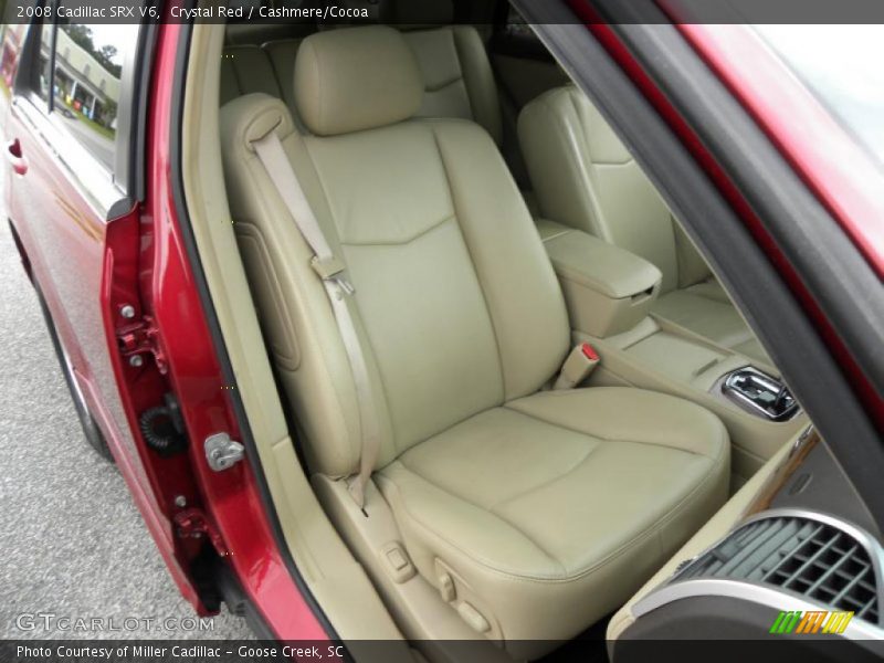 Crystal Red / Cashmere/Cocoa 2008 Cadillac SRX V6