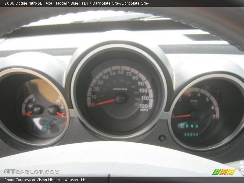 Modern Blue Pearl / Dark Slate Gray/Light Slate Gray 2008 Dodge Nitro SLT 4x4