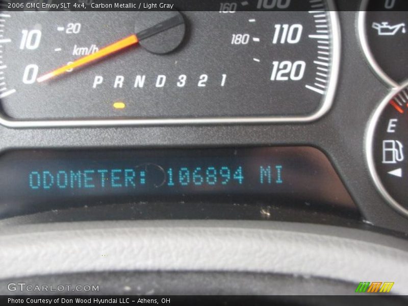 Carbon Metallic / Light Gray 2006 GMC Envoy SLT 4x4