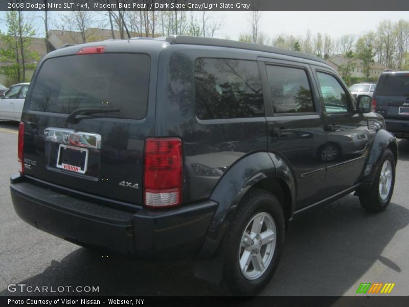 Modern Blue Pearl / Dark Slate Gray/Light Slate Gray 2008 Dodge Nitro SLT 4x4