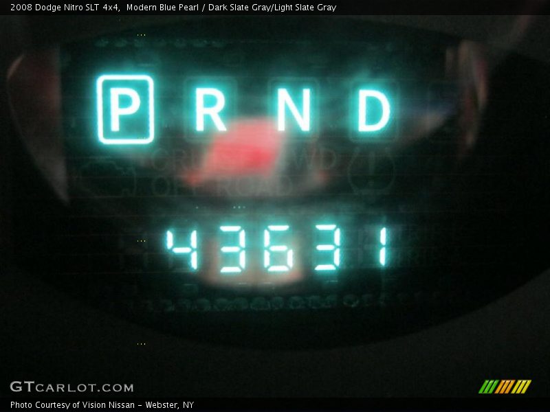 Modern Blue Pearl / Dark Slate Gray/Light Slate Gray 2008 Dodge Nitro SLT 4x4