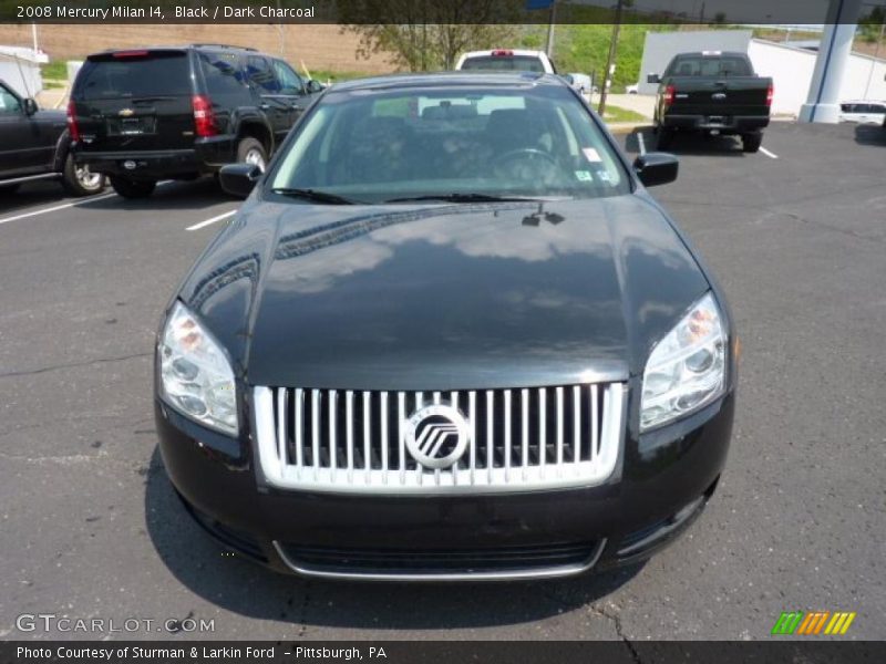 Black / Dark Charcoal 2008 Mercury Milan I4
