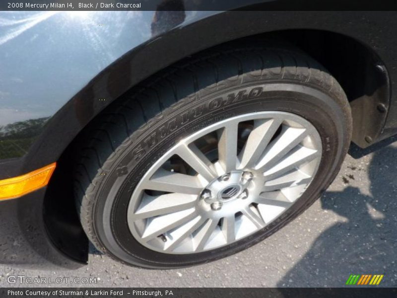 Black / Dark Charcoal 2008 Mercury Milan I4