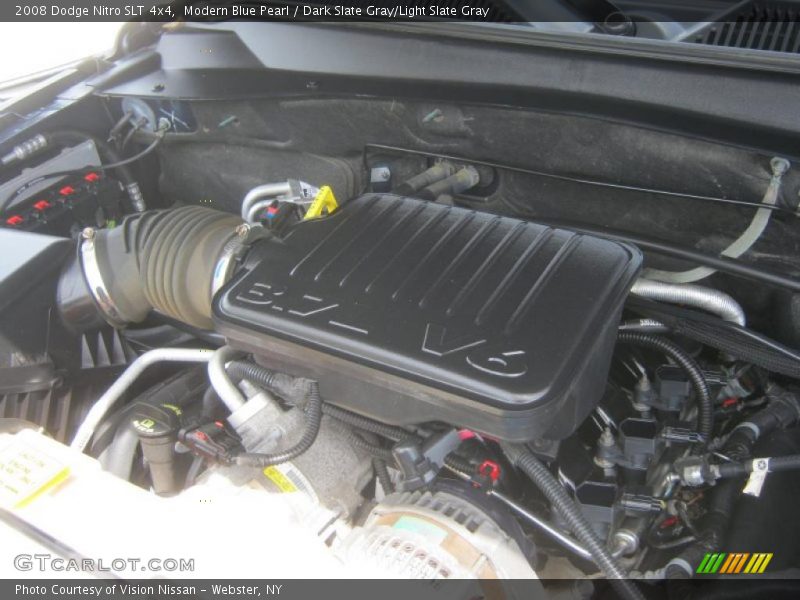 Modern Blue Pearl / Dark Slate Gray/Light Slate Gray 2008 Dodge Nitro SLT 4x4