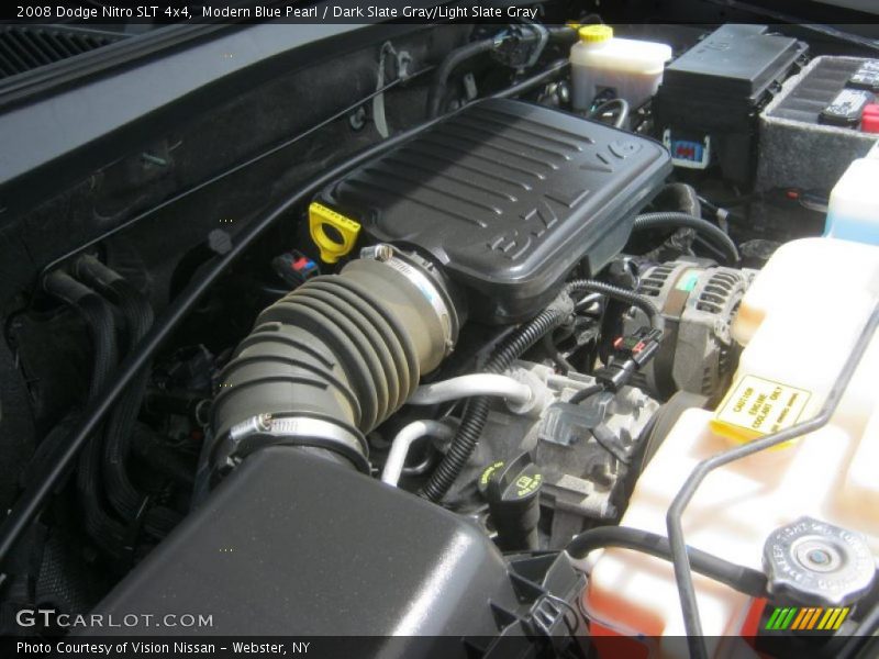Modern Blue Pearl / Dark Slate Gray/Light Slate Gray 2008 Dodge Nitro SLT 4x4