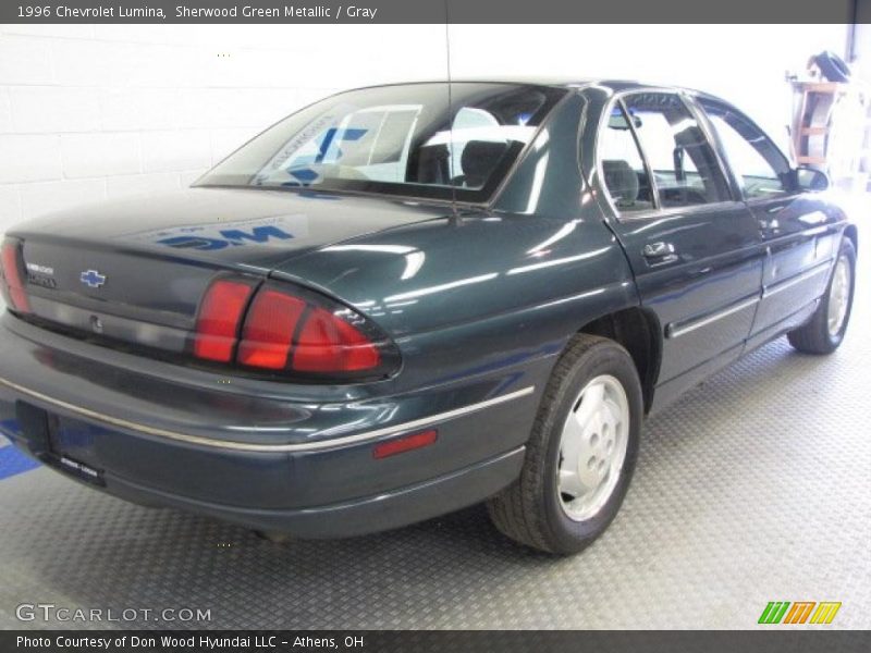 Sherwood Green Metallic / Gray 1996 Chevrolet Lumina