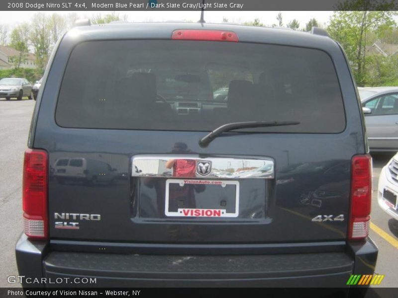 Modern Blue Pearl / Dark Slate Gray/Light Slate Gray 2008 Dodge Nitro SLT 4x4