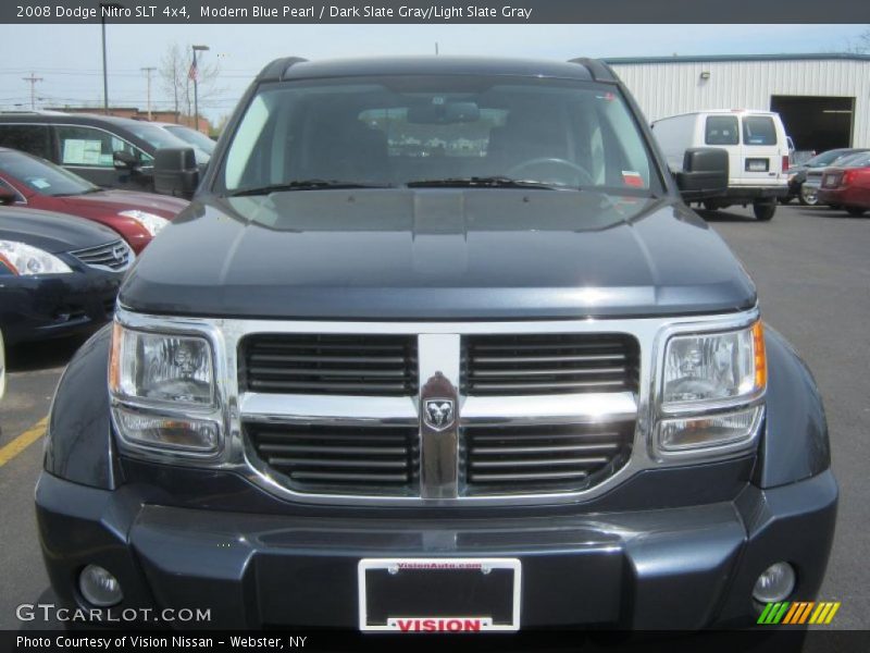 Modern Blue Pearl / Dark Slate Gray/Light Slate Gray 2008 Dodge Nitro SLT 4x4