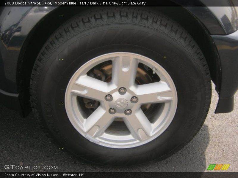 Modern Blue Pearl / Dark Slate Gray/Light Slate Gray 2008 Dodge Nitro SLT 4x4