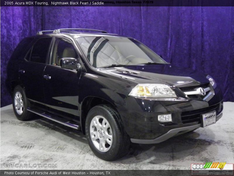 Nighthawk Black Pearl / Saddle 2005 Acura MDX Touring
