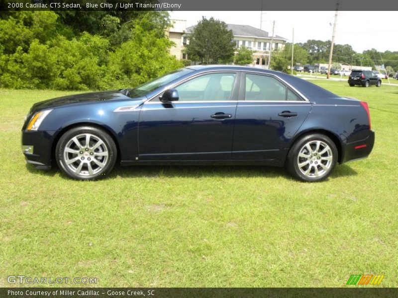  2008 CTS Sedan Blue Chip