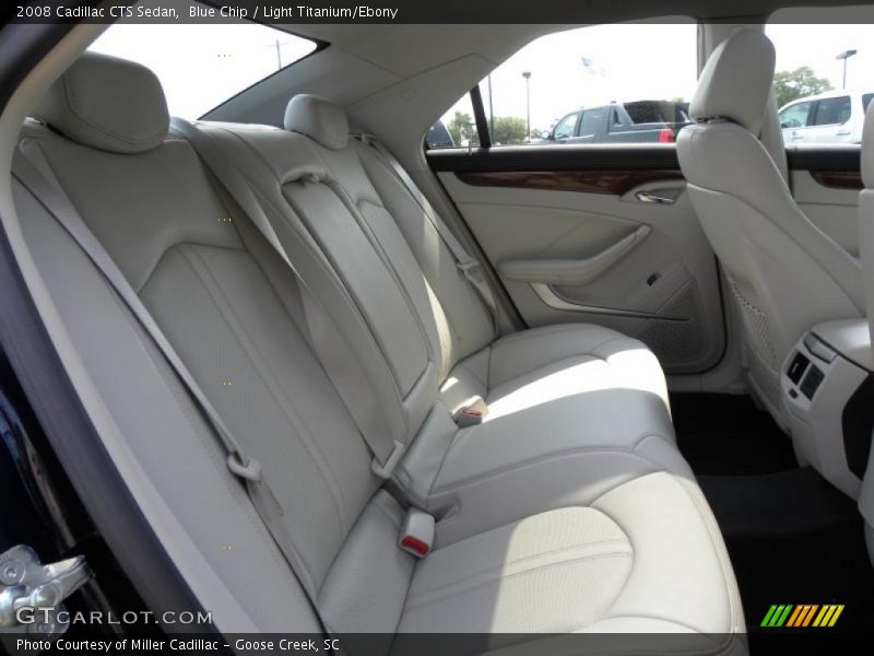  2008 CTS Sedan Light Titanium/Ebony Interior