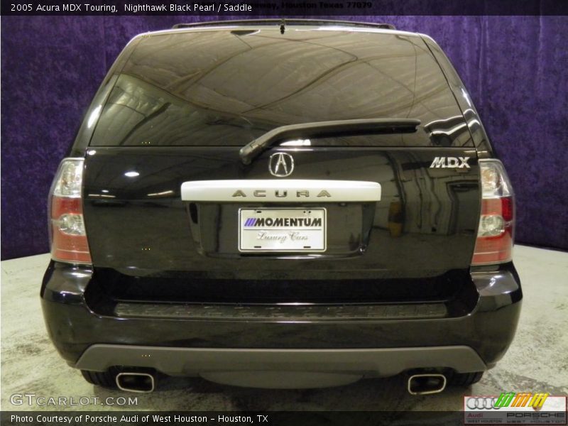 Nighthawk Black Pearl / Saddle 2005 Acura MDX Touring