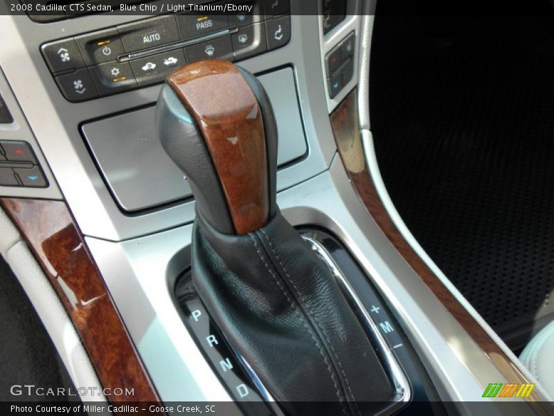 Blue Chip / Light Titanium/Ebony 2008 Cadillac CTS Sedan