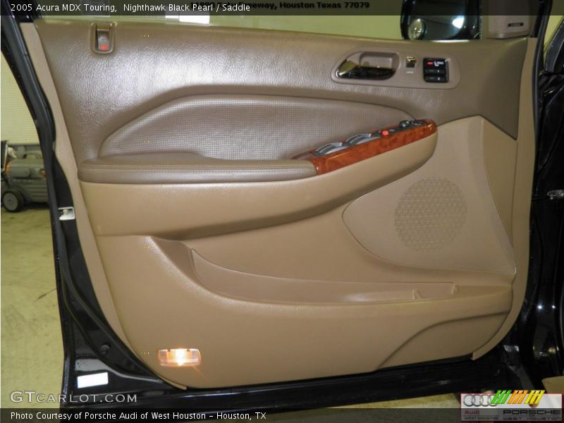 Nighthawk Black Pearl / Saddle 2005 Acura MDX Touring