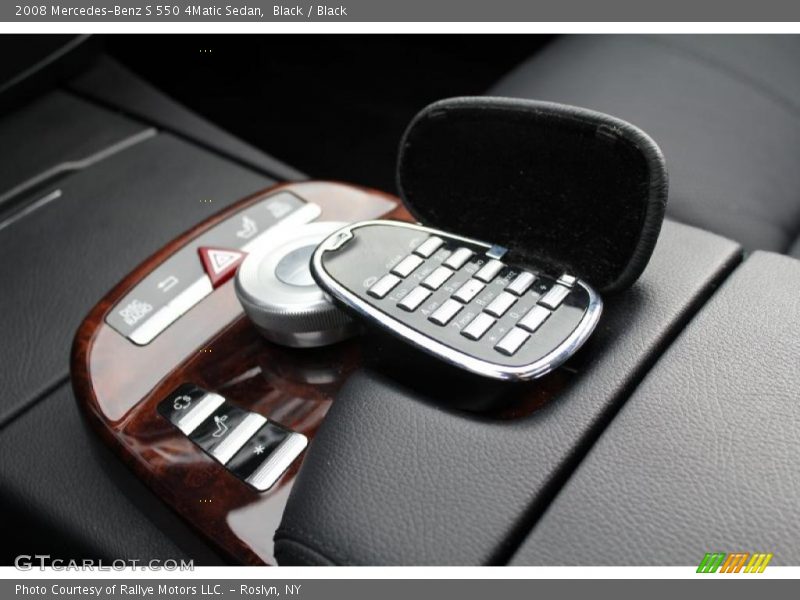 Black / Black 2008 Mercedes-Benz S 550 4Matic Sedan
