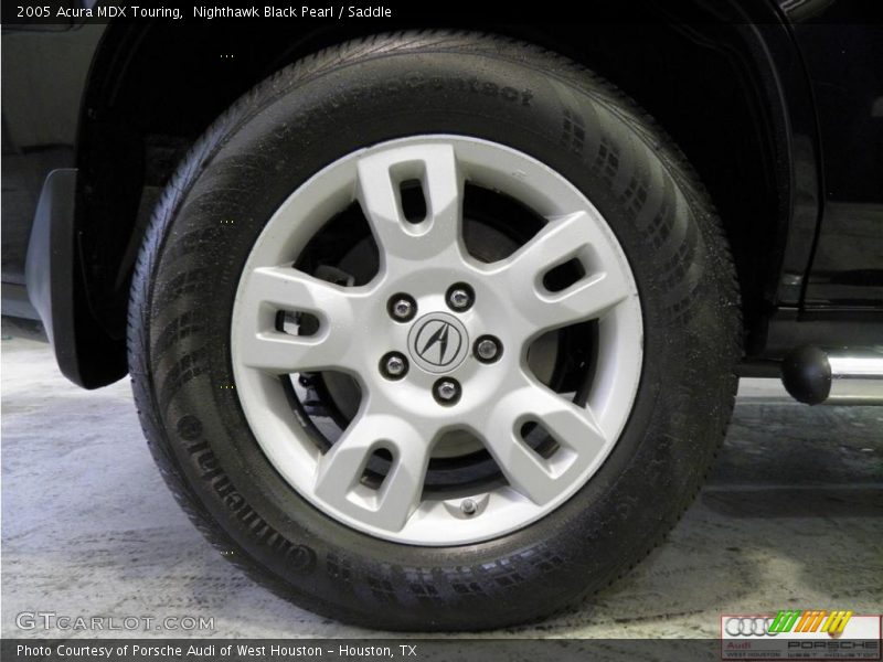 Nighthawk Black Pearl / Saddle 2005 Acura MDX Touring