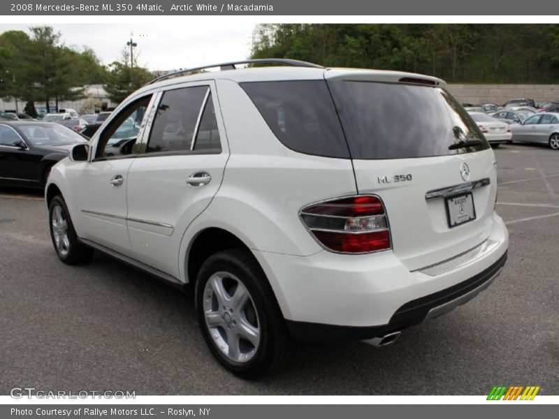 Arctic White / Macadamia 2008 Mercedes-Benz ML 350 4Matic