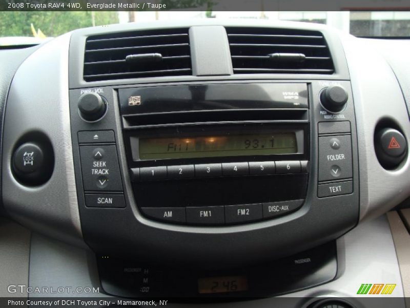 Everglade Metallic / Taupe 2008 Toyota RAV4 4WD