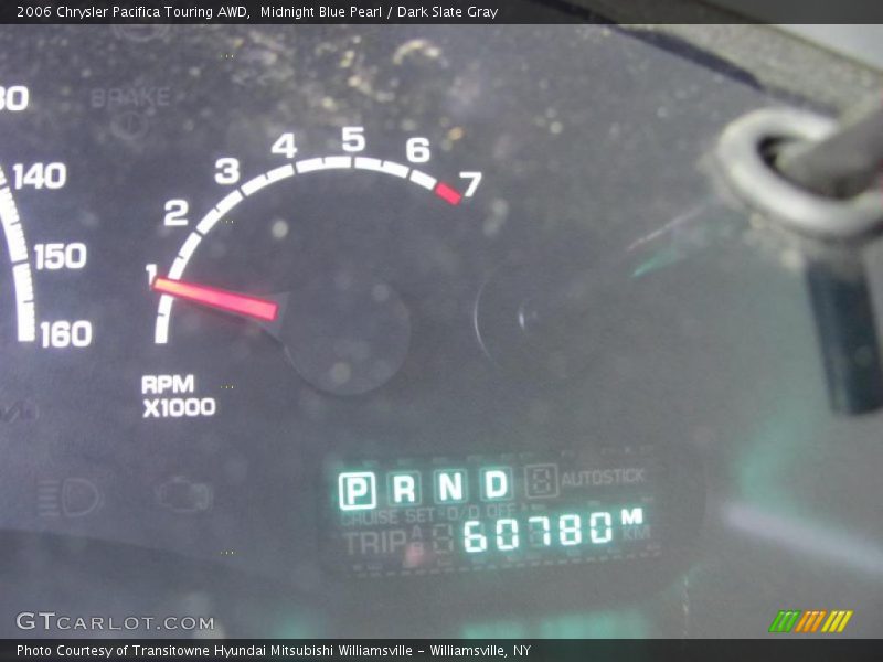Midnight Blue Pearl / Dark Slate Gray 2006 Chrysler Pacifica Touring AWD