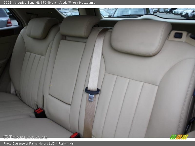 Arctic White / Macadamia 2008 Mercedes-Benz ML 350 4Matic