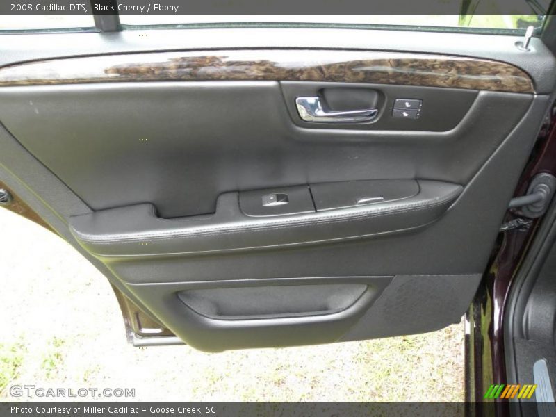 Black Cherry / Ebony 2008 Cadillac DTS