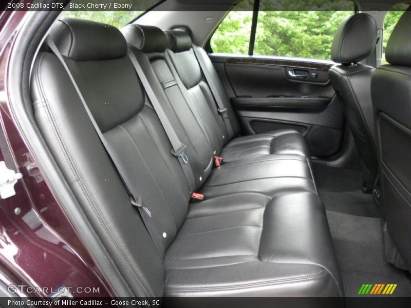 Black Cherry / Ebony 2008 Cadillac DTS