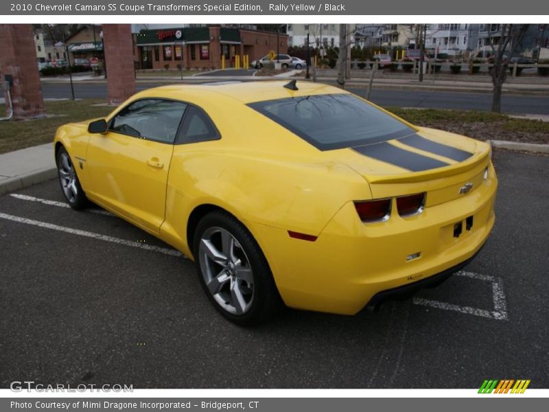 Rally Yellow / Black 2010 Chevrolet Camaro SS Coupe Transformers Special Edition