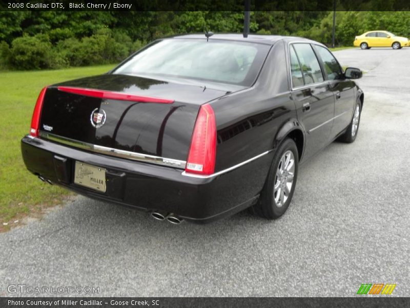 Black Cherry / Ebony 2008 Cadillac DTS