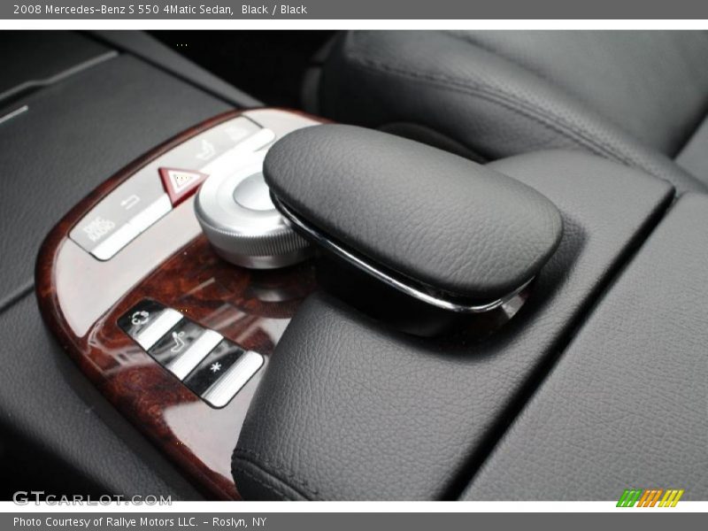 Black / Black 2008 Mercedes-Benz S 550 4Matic Sedan