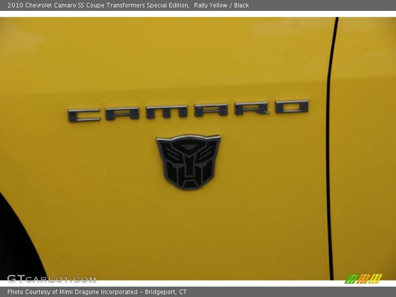  2010 Camaro SS Coupe Transformers Special Edition Logo