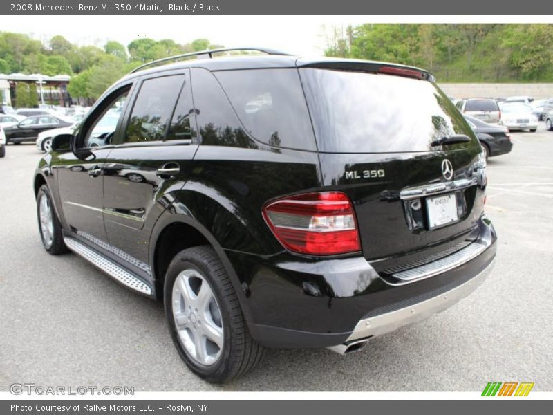 Black / Black 2008 Mercedes-Benz ML 350 4Matic