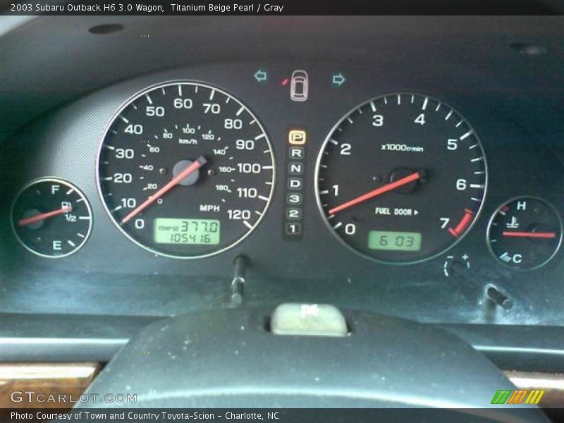  2003 Outback H6 3.0 Wagon H6 3.0 Wagon Gauges