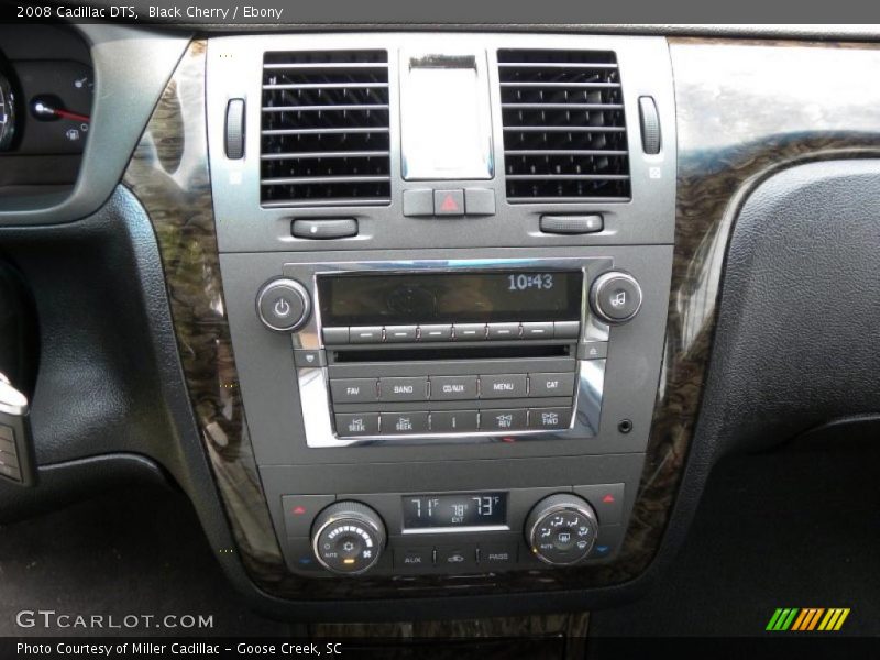 Black Cherry / Ebony 2008 Cadillac DTS