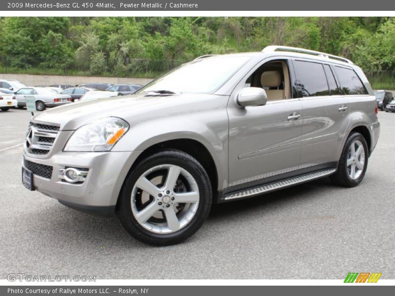 Pewter Metallic / Cashmere 2009 Mercedes-Benz GL 450 4Matic